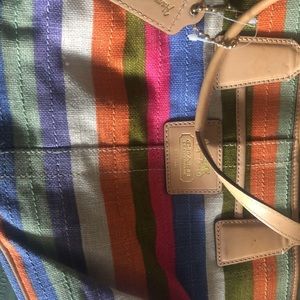 10th anniversary coach hat & Bag matching